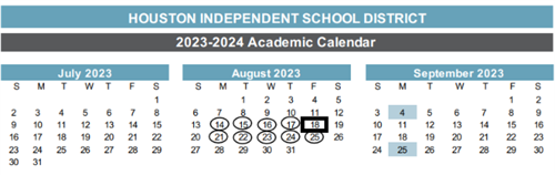 Academic Calendar